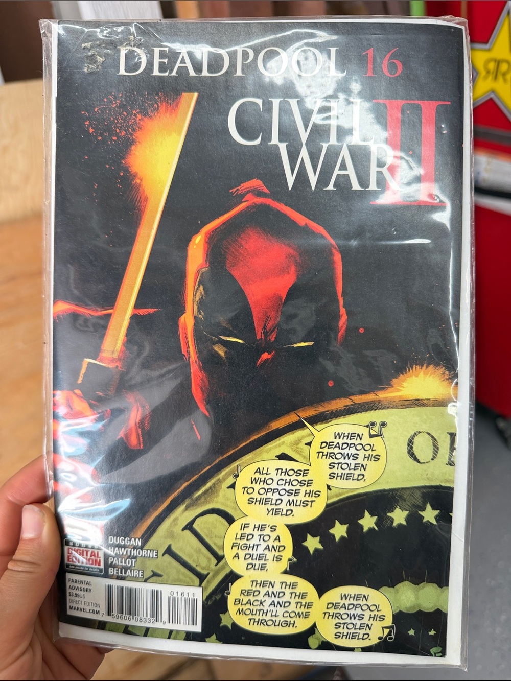 Deadpool #16 – Civil War II Comic Book